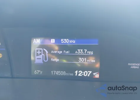 2014 Honda Civic Lx из США, поврежденный, VIN 19XFB2F50EE045571